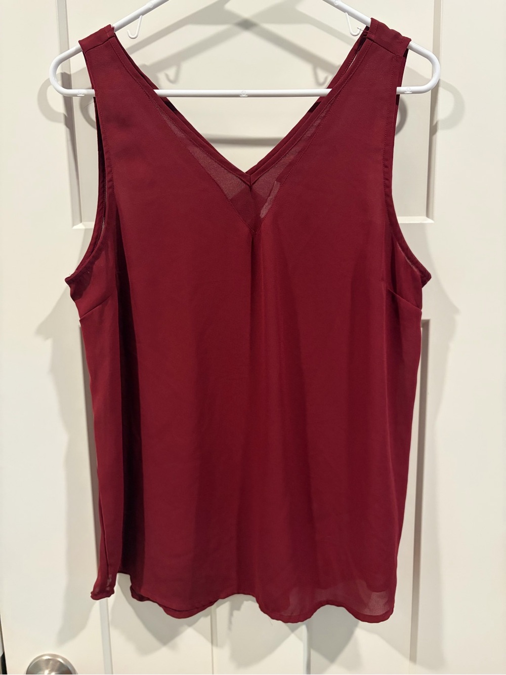 Maurices Sleeveless V-Neck Camisole - Wine